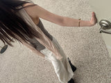 Soft Whipping Scarf - Beige