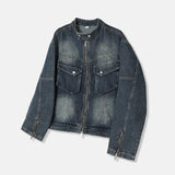 ASCLO Western Rider Denim Jacket (2color)