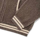 ニットミックスフーディージップアップ [BEIGE]
