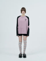 multi stripe loose socks