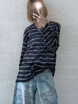 (UNISEX) Sys ルーズシースルーニット