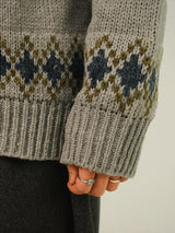 NE High Neck Nordic Zip-up