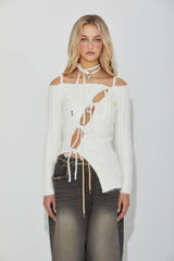 SLOT CARDIGAN