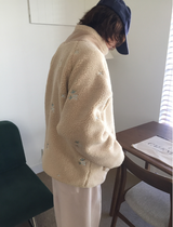 フォグナーオーバーフィット刺繍ダンブルフリース（2c）