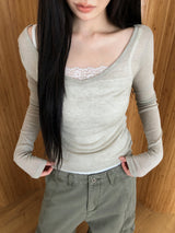 Yoshi Tencel Long-Sleeve T-Shirt
