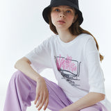 コーラルTシャツ ホワイト