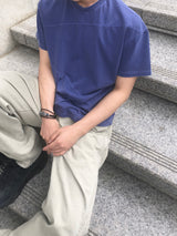 カリゴ ピグメント カットアウト ショートスリーブ Tシャツ 4C