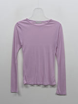 フィリングテンセルラウンドネックTシャツ