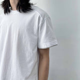 Pure White Drop-Shoulder Tee