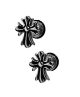 Silver Cross Piercing 2PCS