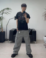 ハウウッド ヴィンテージ スプラッター ショートスリーブTシャツ