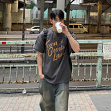 オーバフィットカントリーハイデンシティハーフTシャツ