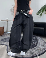 Heid Check Layered Balloon Pants