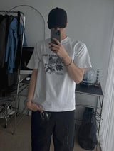 3 TAP Rose Silket Short Sleeve T Shirt (2color)