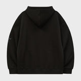 YK アップリケ ドット フード ジップアップ