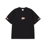 25FW ADLV ファイアーワークスロゴ半袖Tシャツ ブラック