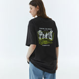 カクタスTシャツ チャコール