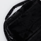 Knotted Micro Padding Bag (Glossy-Black)