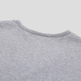 LMN Deep Layered Slit U-Neck Short Sleeve T-Shirt (7 colors)