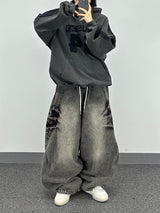 planar embossing pants