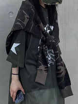 ウィングクロスメッシュTシャツ