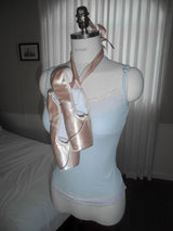 [MADE] Heart-Drop Lace & Cubic Heart Camisole
