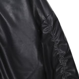 ブラックレザーシャーリングパディング