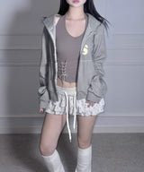 Lovin Hooded Zip-Up