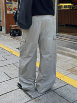 Rover Washed Curved Cargo Pants (5colors)