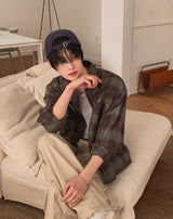 Broy Damage Check Crop Shirt