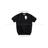 LMN Saint Cool Linen Round Short-Sleeved Knitwear (14 colors)