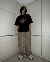 Scarred cross tee BK