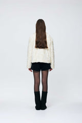 COZY FUR JACKET / WHITE