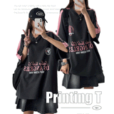 ランニュースポーティーカラー半袖Tシャツ (3 colors)
