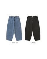 Cartel Back Printing Denim Pants