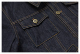 Raw Denim Fitted Work Jacket