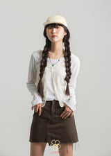 EOHWORKS フラワーイエローキャンプキャップ