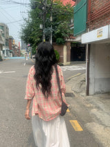 Saku Pure Lace Banding Long Skirt