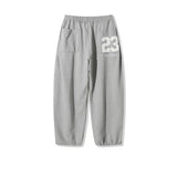 Bold 23embroidery sweat pants -3C