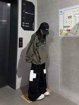 crack cross jogger pants