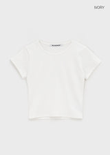 [B-BASIC] Tension Standard Round Neck Baby Short Sleeve T-shirt (2SIZE)