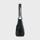 グロッシーバックルバッグ (Black)