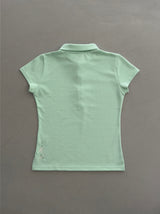 ダンシングオーキッド スタンダード スリムフィット PK Tシャツ (tropical green) 2サイズ