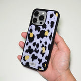 Soft Pop Leopard Phone Case Lilac (BK_Epoxy)
