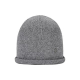 VA Curved Oval Metal Roll-Up Beanie / Melange Gray