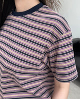 トゥレン ストライプ Tシャツ