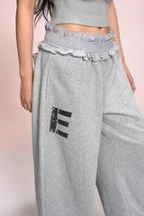 eat me plz* サニタリースウェットパンツセット - フリースストリートパンツ