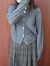 alpa cable cardigan