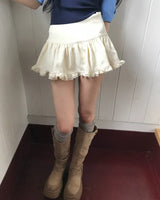 [♡MADE♡] sofiy half - low flare skirt