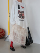 モンチアンバランスドアイラブTシャツ
